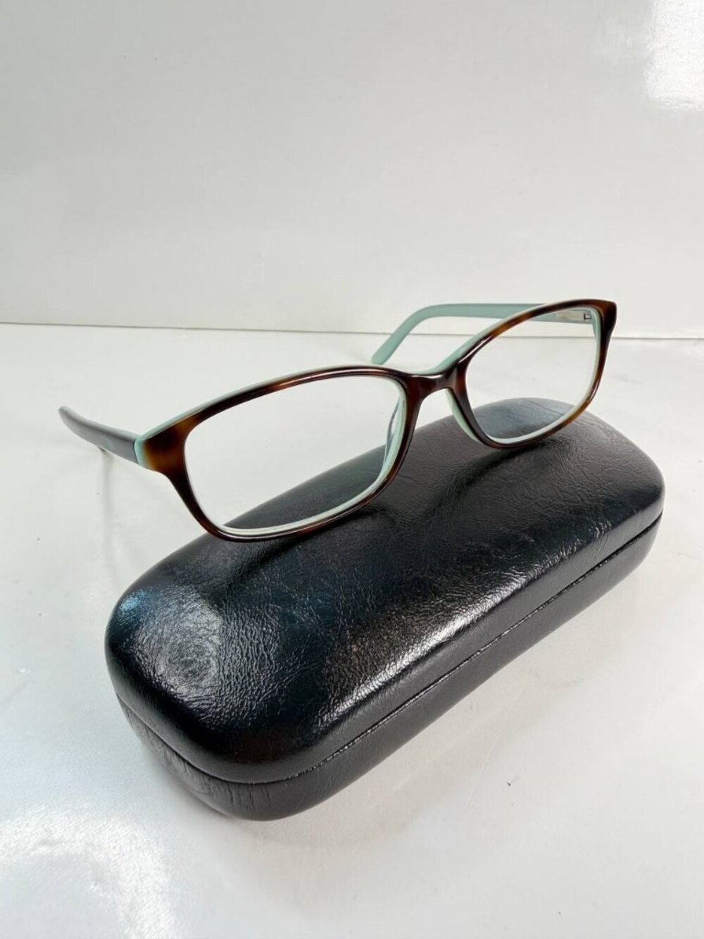 Bulova Eyeglasses – Havana Mint Frame – With Hard Case